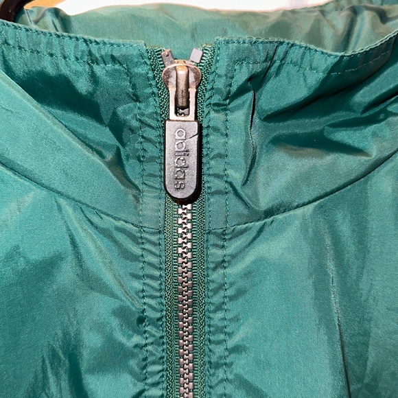 VINTAGE ADIDAS GREEN TRACK ZIP UP - Picture 7 of 7